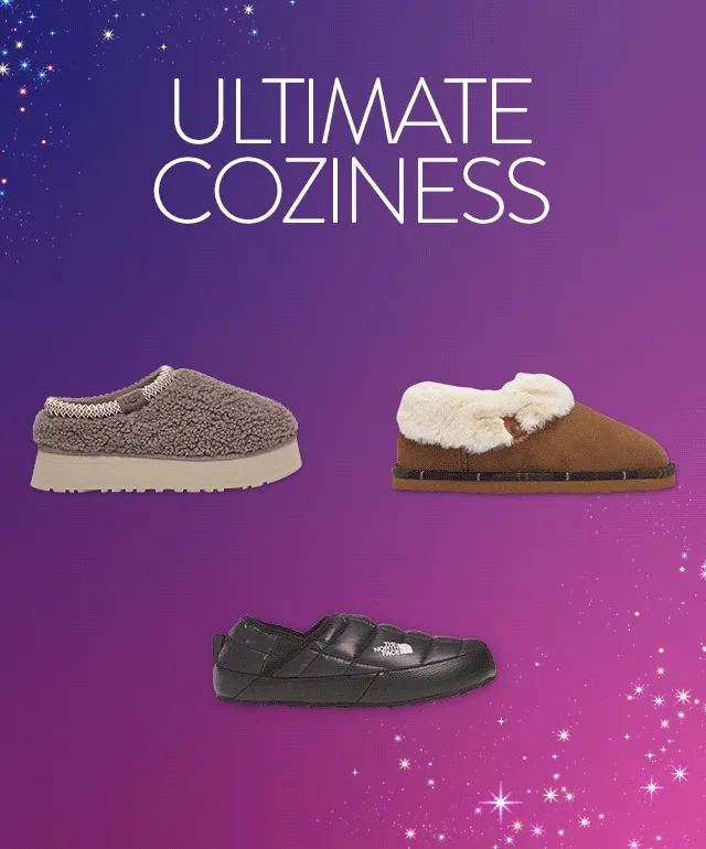 Six styles of slippers.