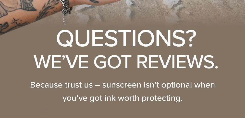 QUESTIONS? WE'VE GOT REVIEWS.