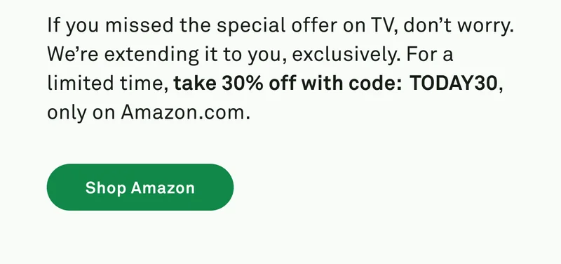 Take 30% off with code discount code