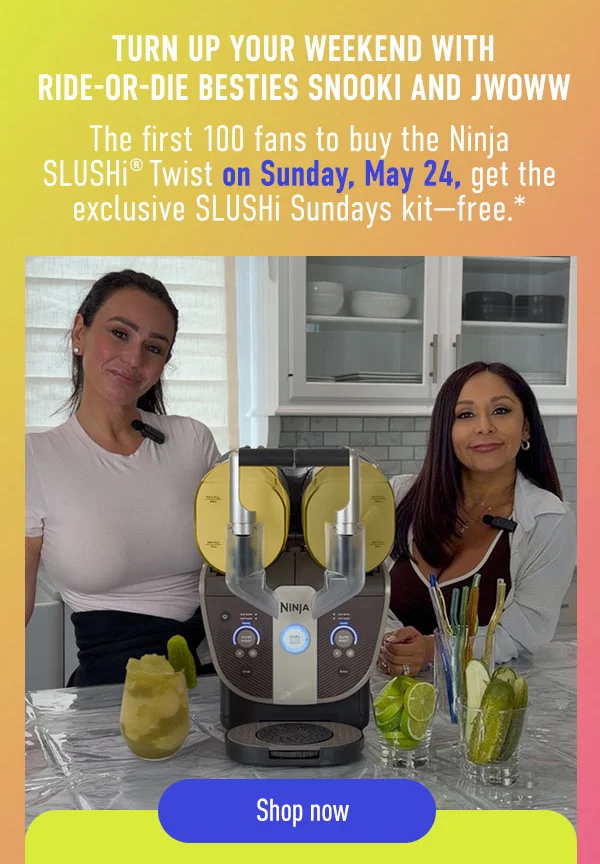 Turn up your weekend with ride-or-die besties Snooki and JWoww