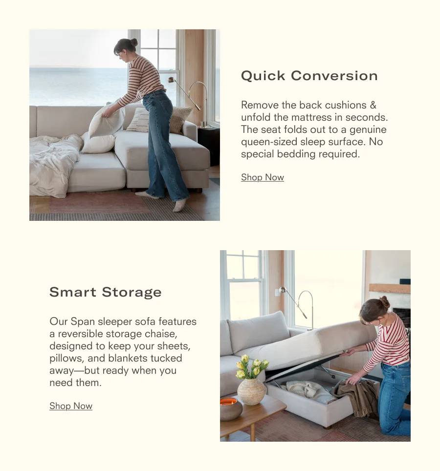 Quick Conversion and Smart Storage