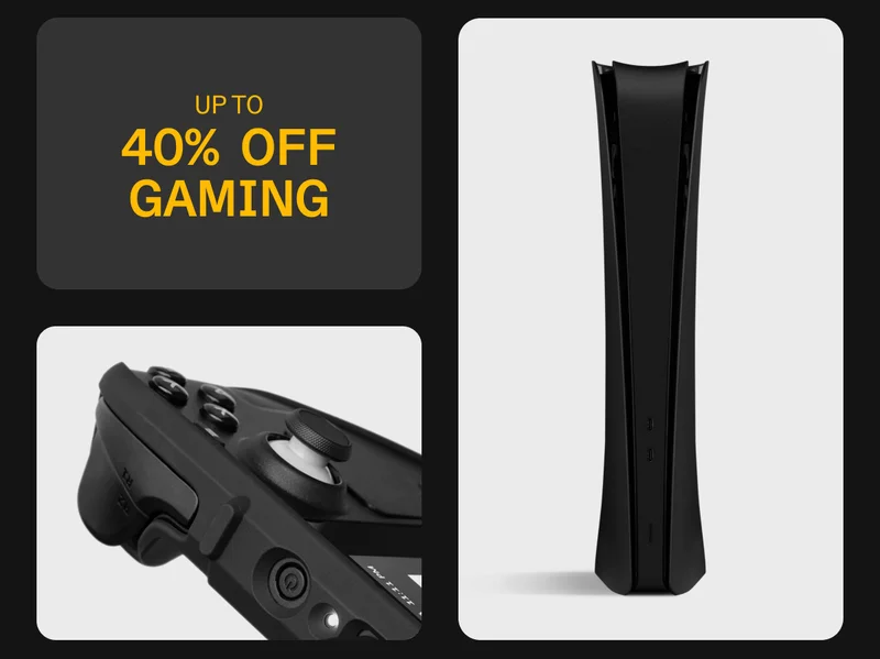 Up to 40% off Gaming