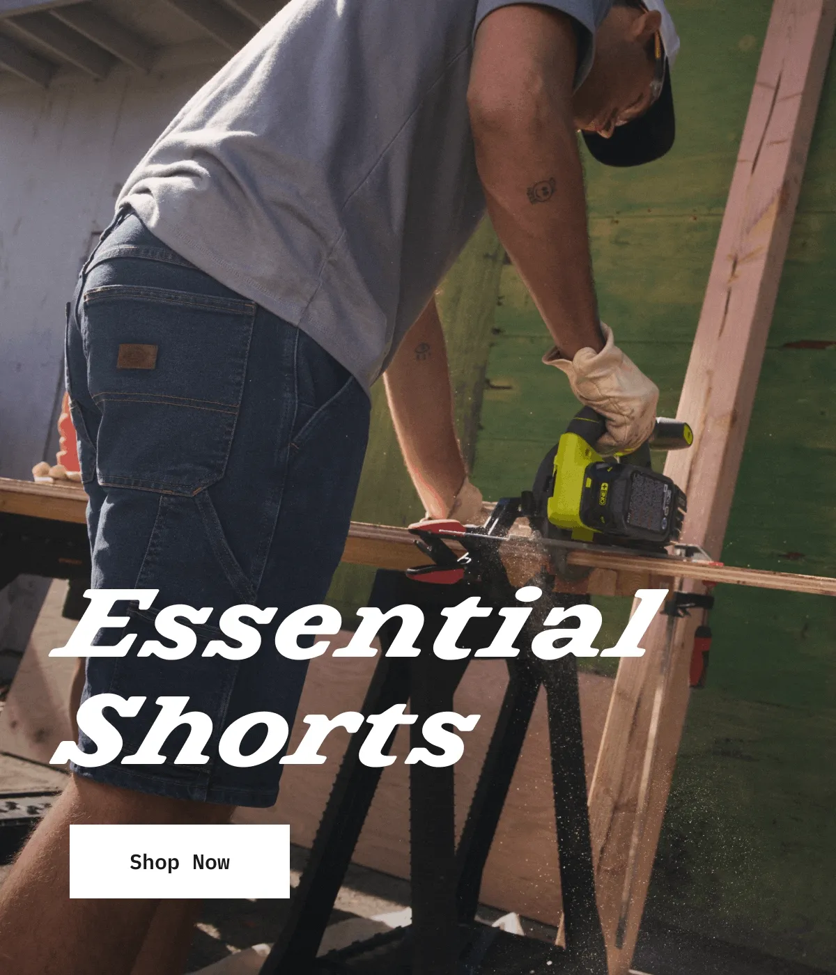 Essential Shorts. Shop Now.