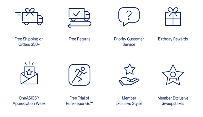 One ASICS Membership Perks