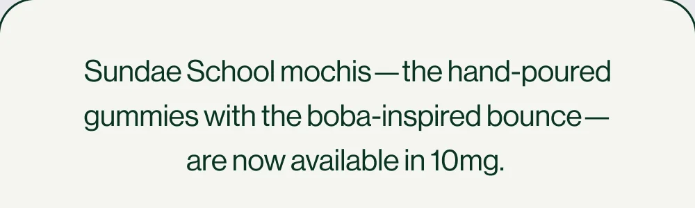 SUNDAE SCHOOL MOCHIS