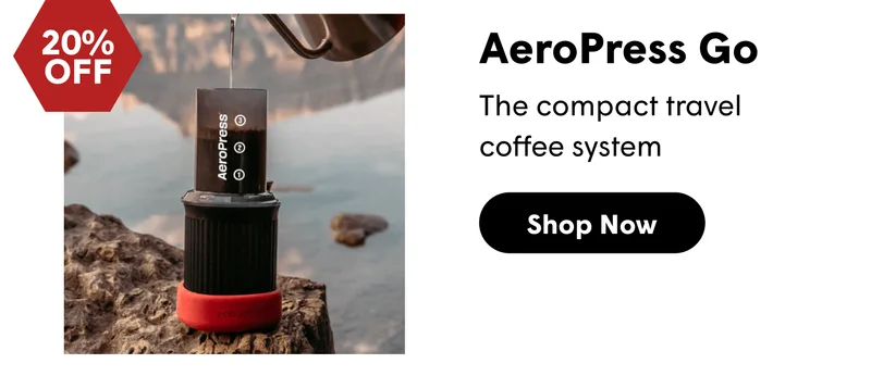 AeroPress Go The compact travel coffee system [SHOP NOW]