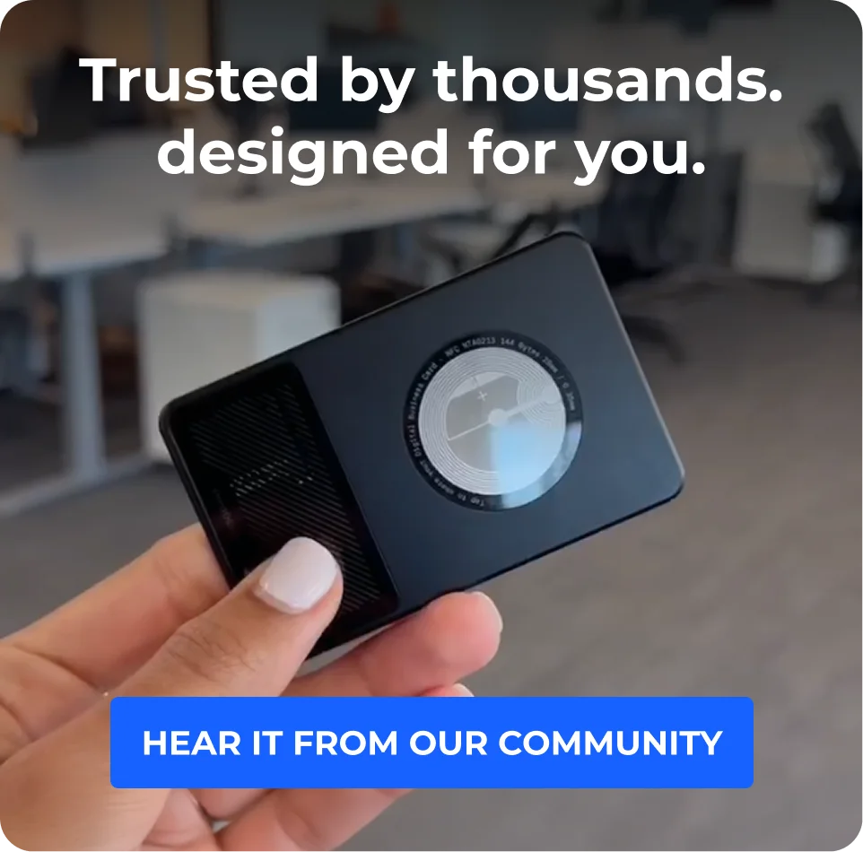 Trusted by Thousands. Designed for You.