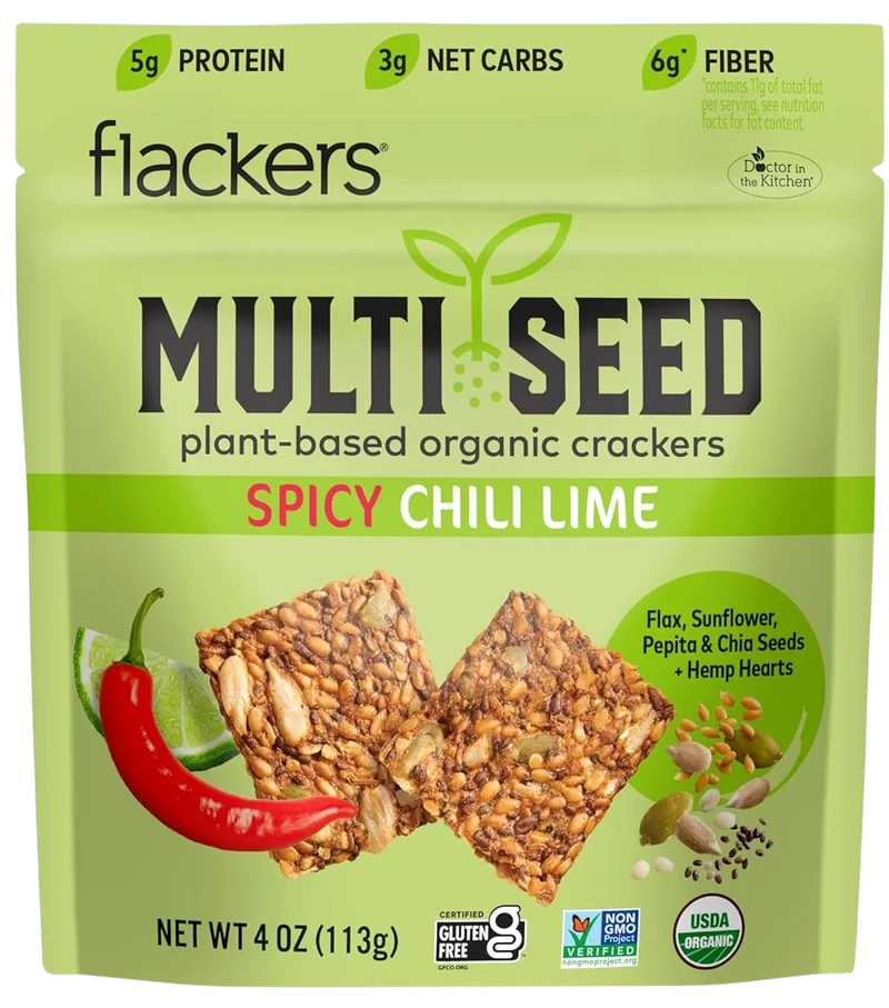 Image of Spicy Chili Lime Multi Seed Crackers
