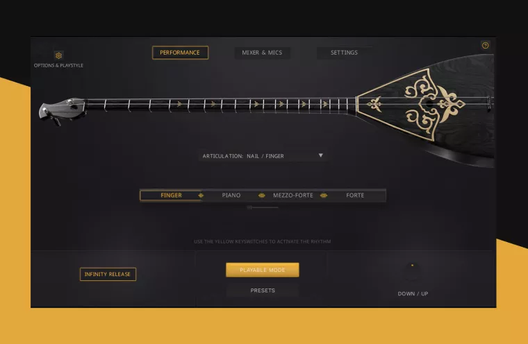 Flow and Motion: Dombra