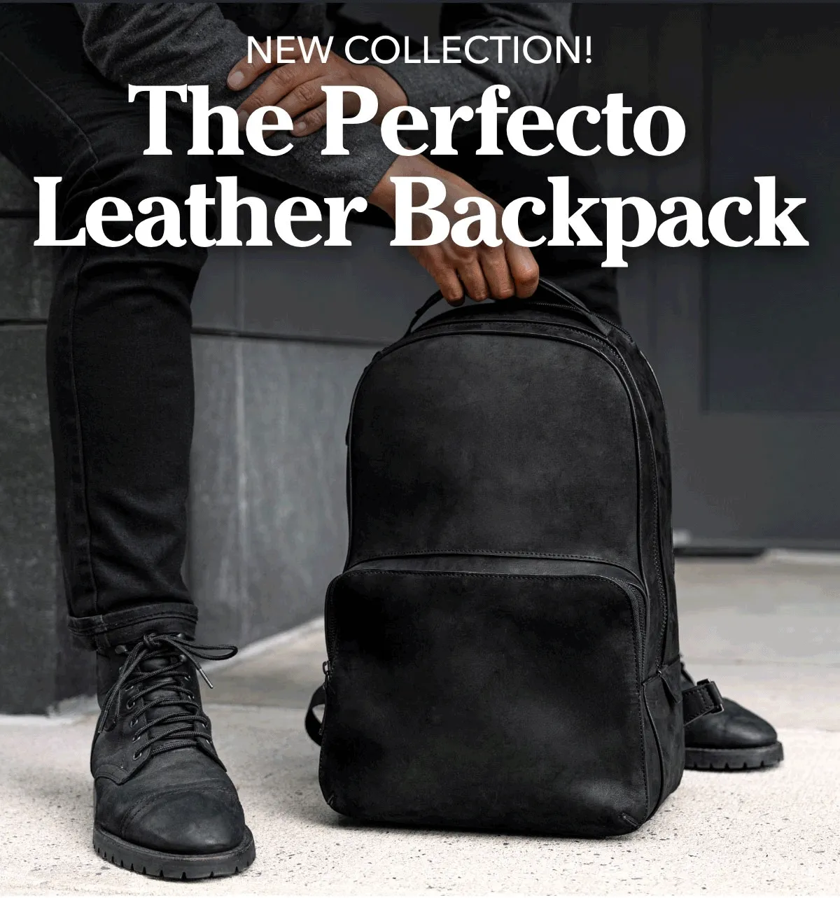 The Perfecto Leather Backpack