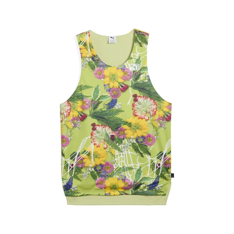 Dunked In Florals Men’s Basketball Jersey