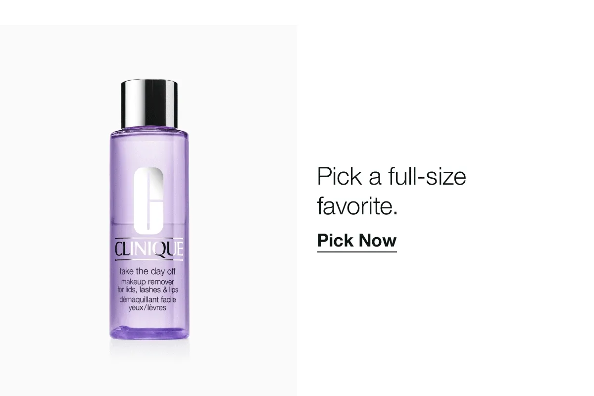 Pick a full-size favorite. Pick Now