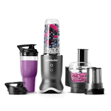 the nutribullet compact kitchen system shown as tool for blending fresh spices