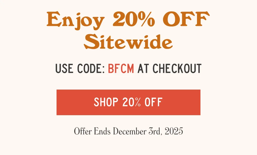 SHOP 20% OFF