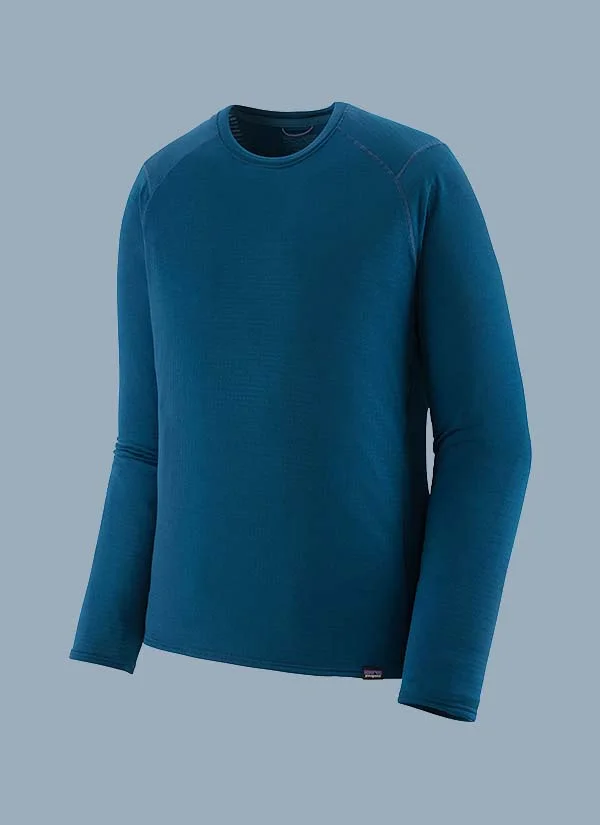 Men's Capilene® Thermal Weight Crew in blue.
