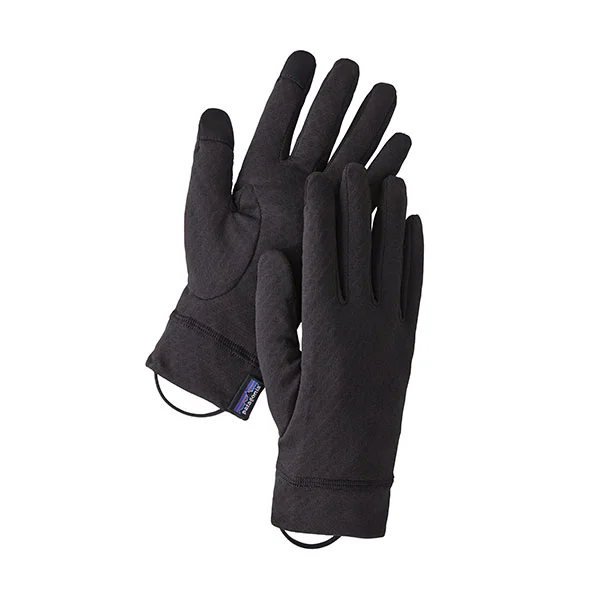 Capilene™ Midweight Liner Gloves in black.