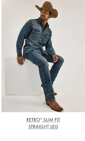 Retro® Slim Fit Straight Leg