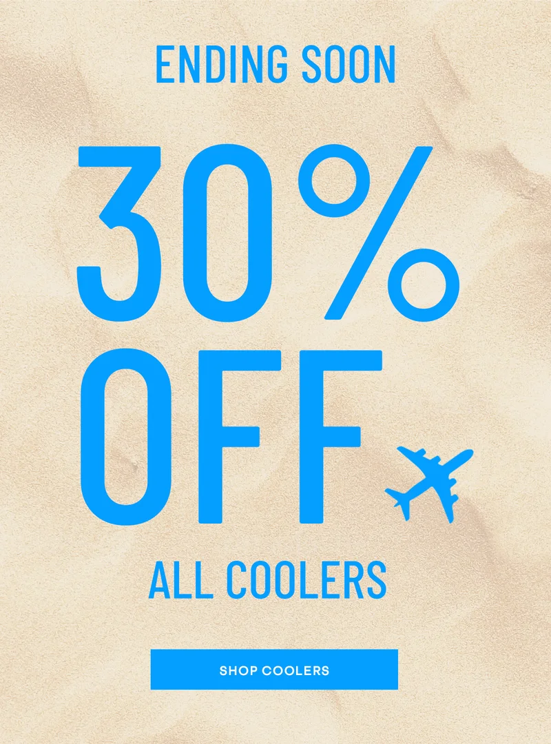 Shop 30% Off Coolers