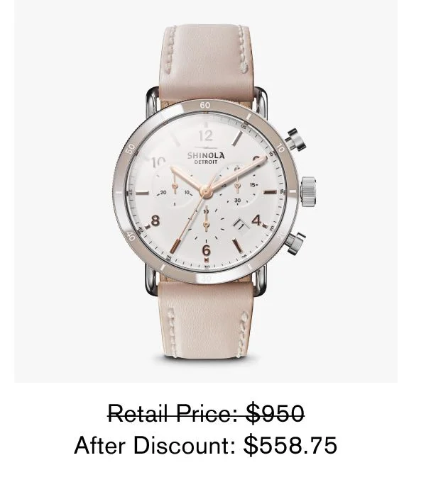 Canfield Chronograph Watch
