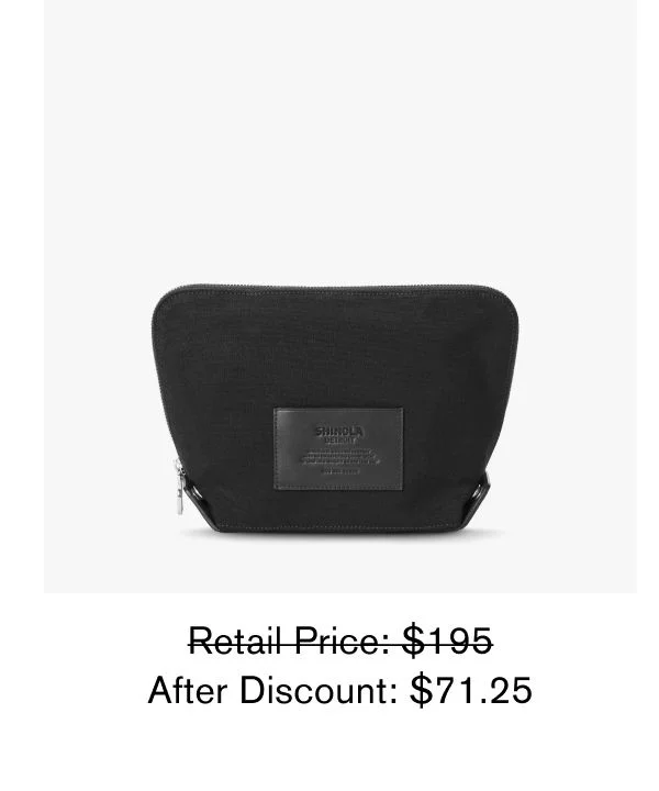 Fold Out Cosmetic Case