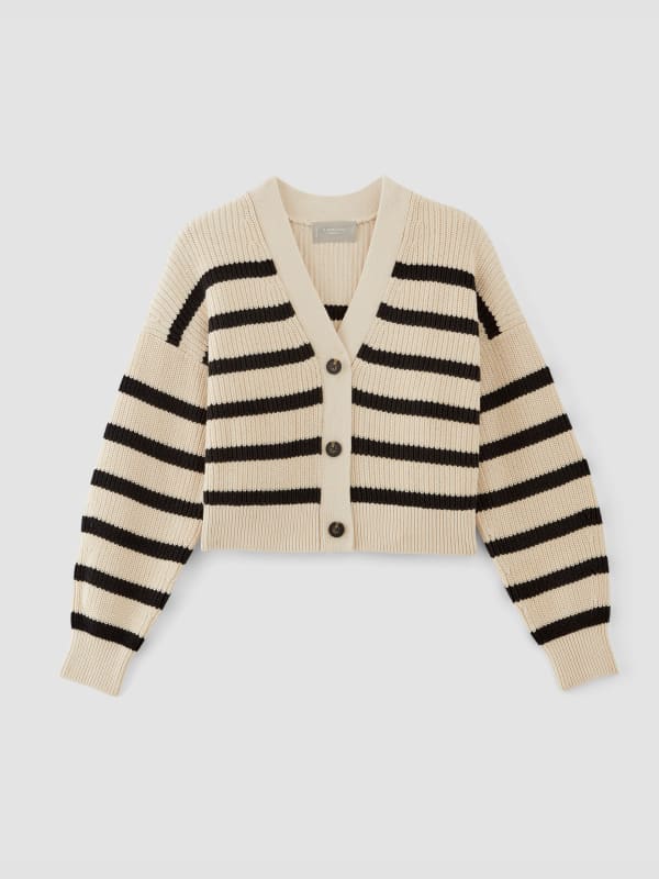 [image]Cotton Merino Cable Crew