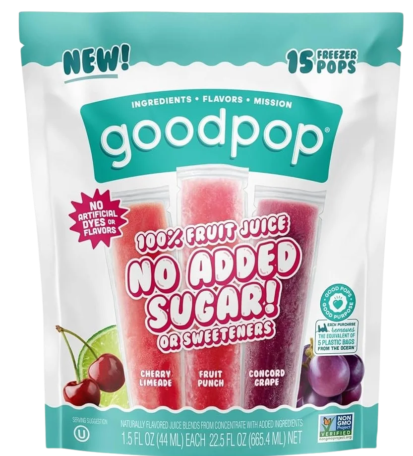 Image of Goodpop Freezer Juice Pops (15 CT)