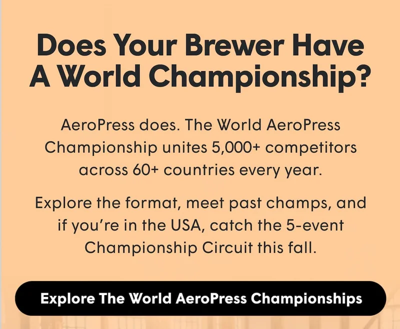 Does your brewer have a world championship?