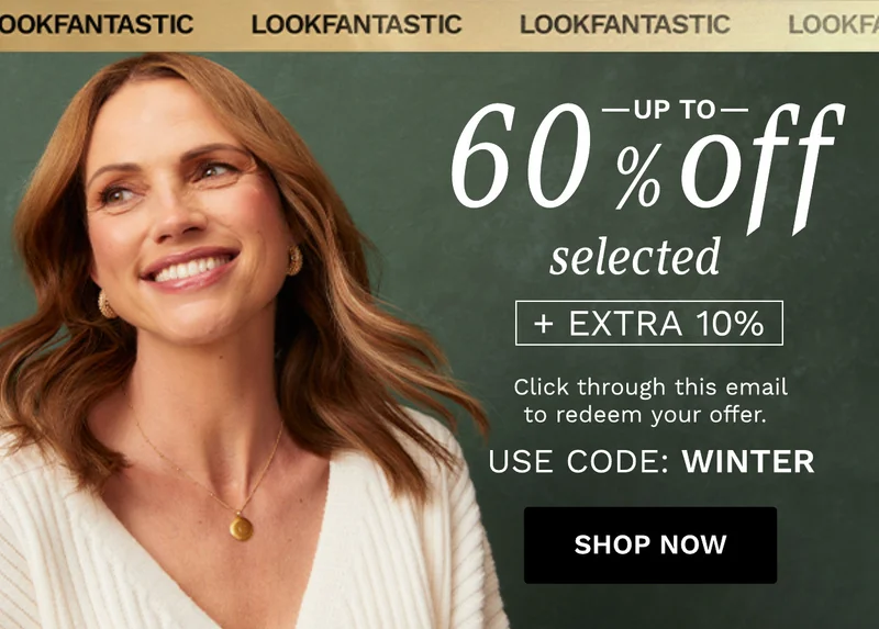 up to 60 percent off plus  extra 10 percent