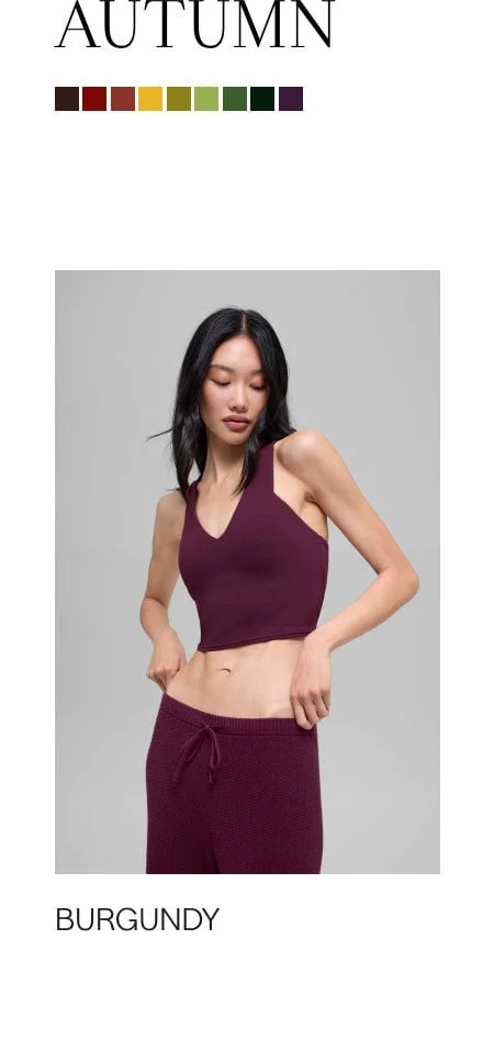 AUTUMN - BURGUNDY