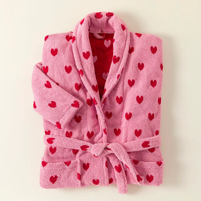 Super Plush Loving Hearts Robe