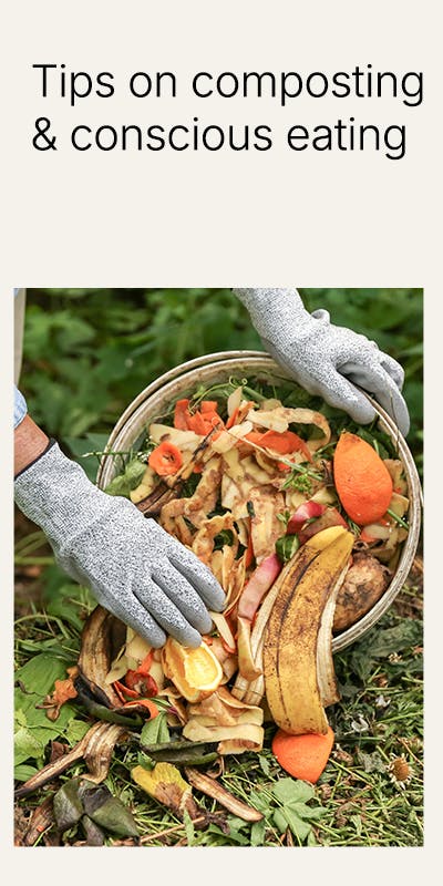 Tips on composting & conscious eating