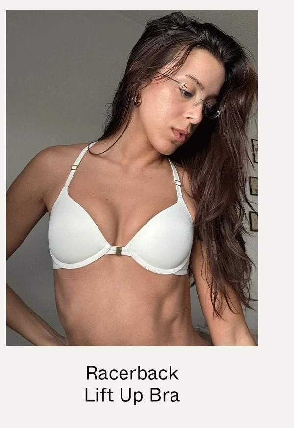 Racerback Lift Up Bra