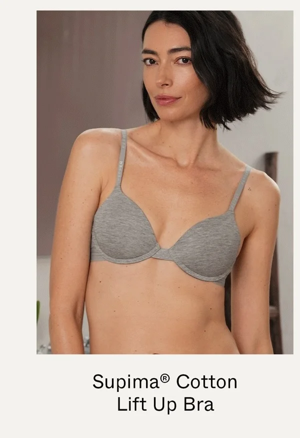 Supima® Cotton Lift Up Bra