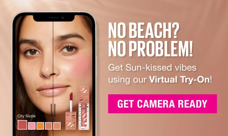 No Beach? No Problem! Get Sun-kissed vibes using our Virtual Try-On!