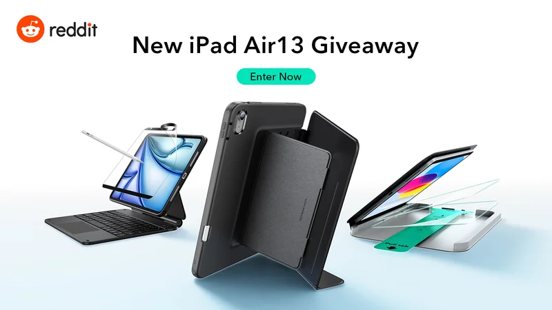 New iPad Air13 Giveaway