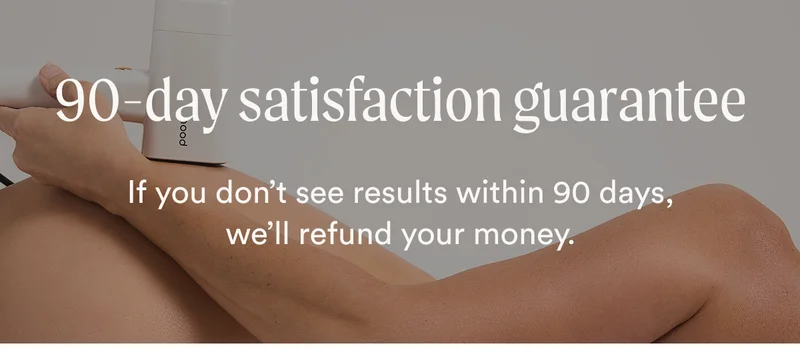 90-day satisfaction guarantee - If you don’t see results within 90 days, we’ll refund your money.