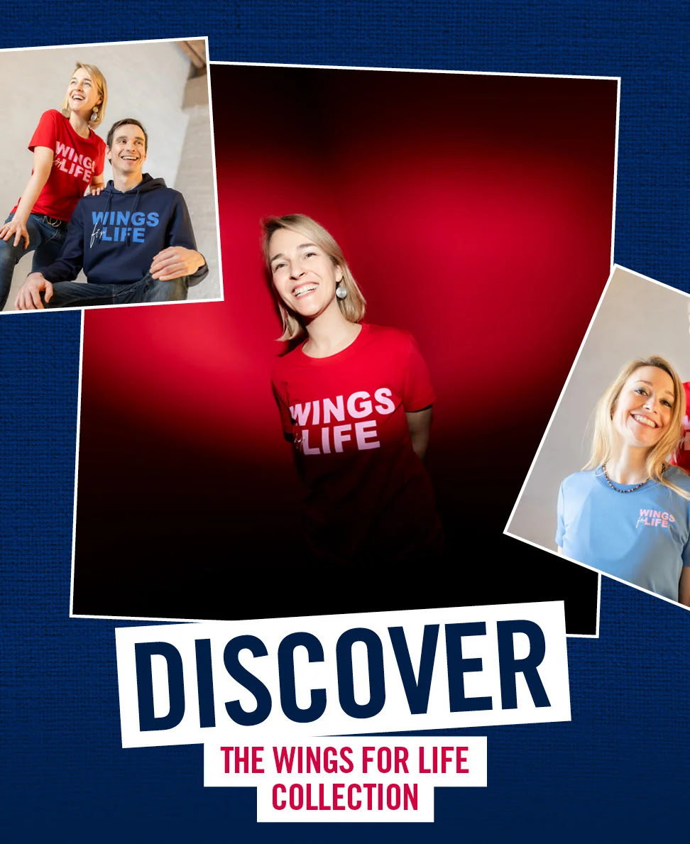 Shop the 2024 Wings for Life World Run Collection
