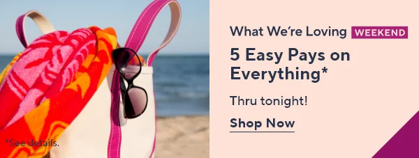 5 Easy Pays on Everything