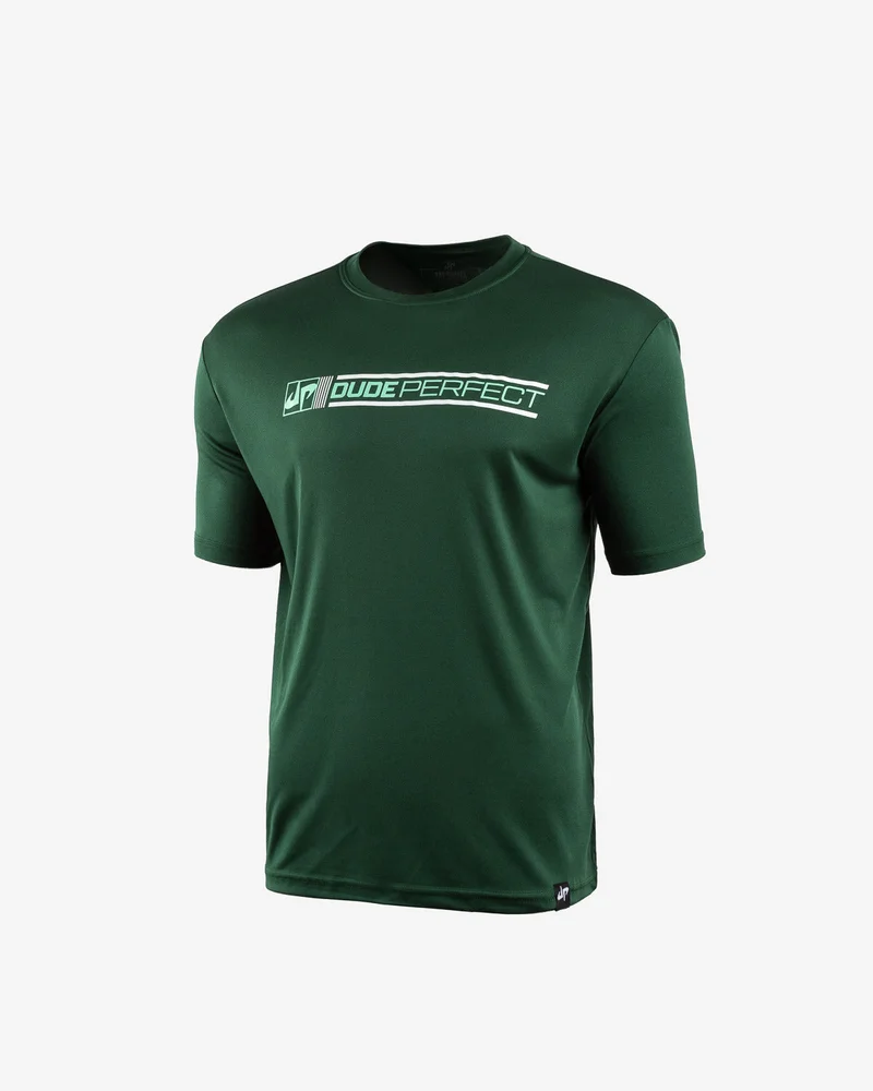 Image of Linear Strike Performance Tee (Green)