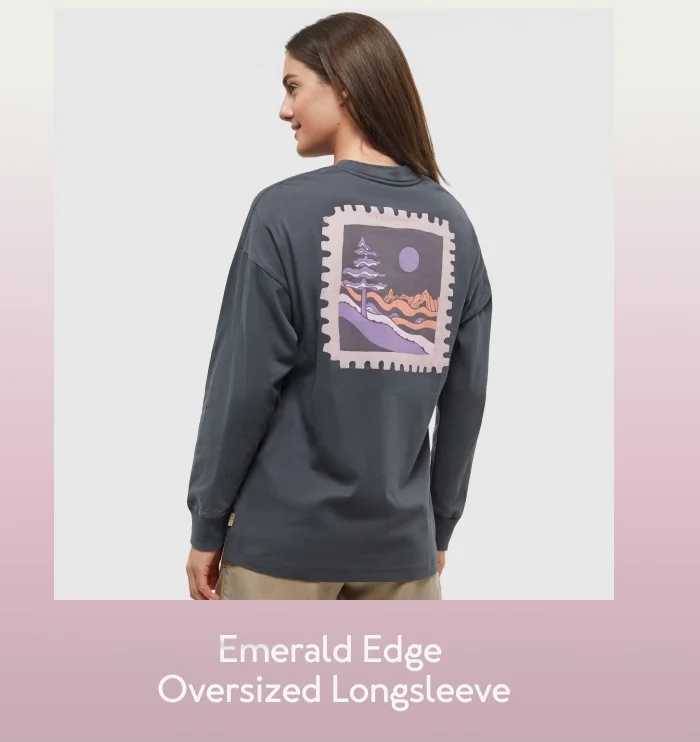 Emerald Edge Oversized Longsleeve