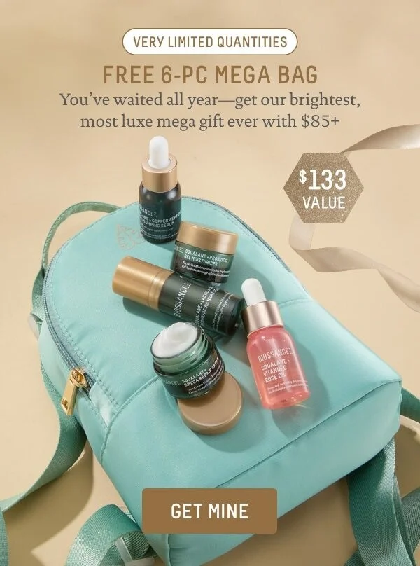 Limited Quantities! FREE 6-PC MEGA BAG