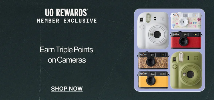 UOR Earn Triple Points on Cameras