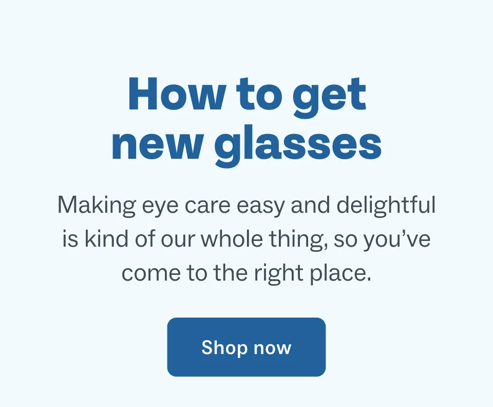 How to get new glasses How to get new glasses