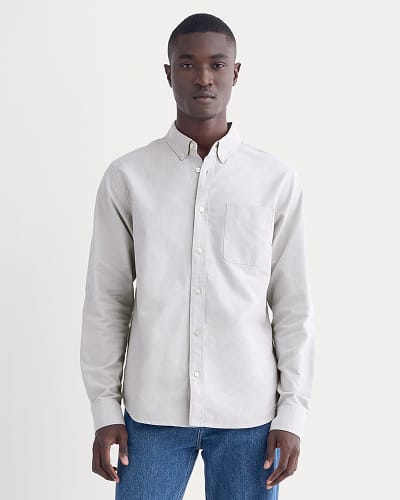 Image | The Classic Oxford Shirt | Grey