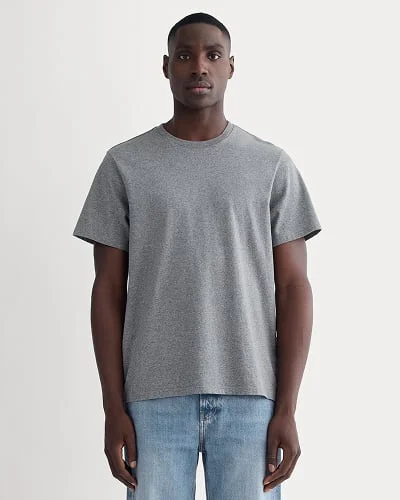 Image | The Premium-Weight Crew | Mid Heathered Grey