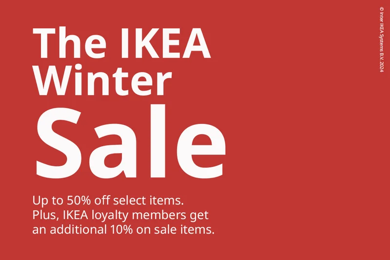 The IKEA Winter Sale