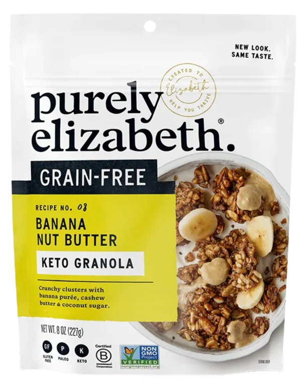 Image of Purely Elizabeth Grain-Free Banana Nut Butter Granola