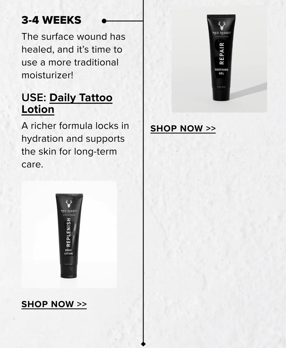 USE:  Daily Tattoo Lotion [ Shop Now ]