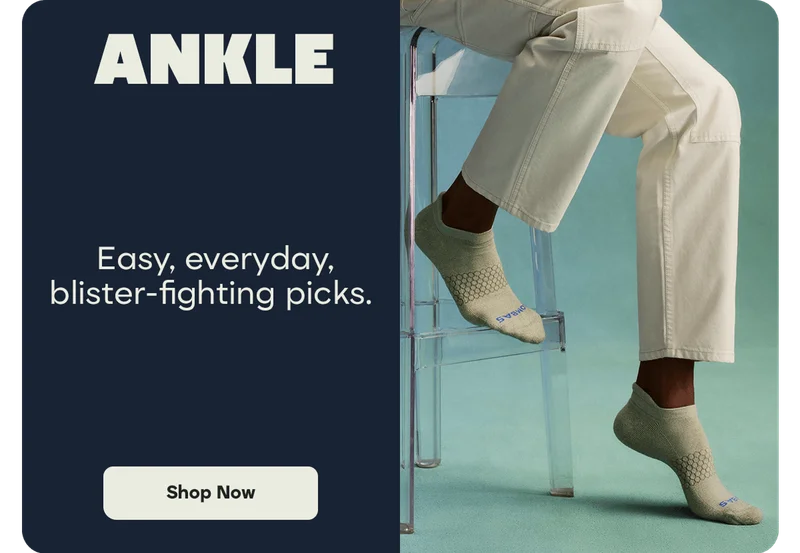 ANKLE | Easy, everyday, blister-fighting picks. | Shop Now