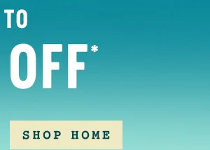 up to 40% off, shop home